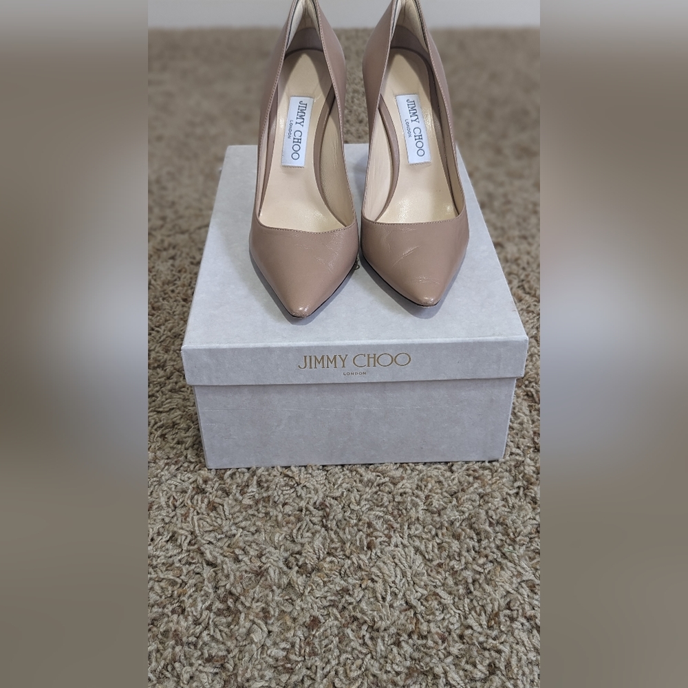 Jimmy Choo Romy 100 Ballet Pink